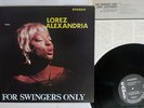 LOREZ ALEXANDRIA FOR SWINGERS ONLY CADET UPS-2217-B Japan VINYL LP