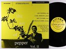 Art Pepper Quartet - The Art Of Pepper Vol. II LP - V.S.O.P./Omegatape VG+
