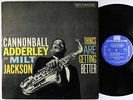 Cannonball Adderley - Things Are Getting Better LP - Riverside RLP 286 Mono VG+