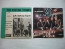 n. 2 copertine cover Rolling Stones 7 italy satisfaction -con le mie lacrime