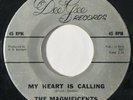 MAGNIFICENTS My Heart is Calling Dee Gee Northern Soul 45 HEAR