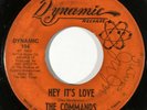 THE COMMANDS Hey It's Love / No Time For You Dynamic Northern Soul 45 HEAR