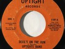 UPTIGHTS BAND Devil's On the Run / Mirrors Don't Ever Uptight Funk Soul 45 HEAR