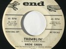 BIRDIE GREEN Tremblin' End Popcorn R&B Soul Popcorn Promo 45 HEAR