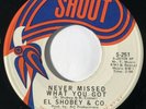 EL SHOBEY Never Missed What You Got / Whole Thing Crossover Soul Funk NM 45 HEAR