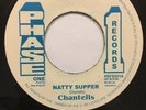 Chantells “Natty Supper” Reggae 45 Phase One Records