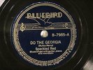 BLUES SPECKLED RED GUITAR PIANO MANDOLIN Do The Georgia BLUEBIRD 7985