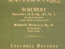 211g4.  Albert Sammons-Sonatina in D & Ethel Leginska-Moments Musicaux-Col. 94