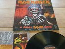 IRON MAIDEN - A REAL DEAD ONE - RARE U.K. 1993 12 TRACK LP+G/F + INNER NEAR MINT