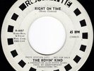 Il Garage ROVIN' KIND Right on Time/Night People 45 Roulette HEAR