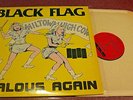 BLACK FLAG JEALOUS AGAIN LP SST LABEL ORIG 003 PETTIBONE ART VG+ ORIG PUNK