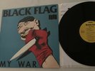 Black Flag My War LP 1984 1st Press SST Punk Henry Rollins Mis-Print EXCELLENT