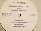 RADIO SHOW: USAF COUNTRY TIME #417 JUSTIN TUBB & #418 JIMMY C NEWMAN IN STUDIO
