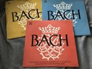 BACH Sonatas Violin & Harpsichord SCHNEEBERGER ED1 Triple BARENREITER MONO NM