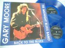 Gary Moore - Back to the Blues (TSP 080-2) blue color 2LP live 1990 Montreux
