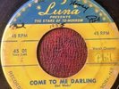 DOO WOP 45 CRYSTALS Luna 101 (First Press) COME TO ME DARLING / SQUEEZE ME BABY