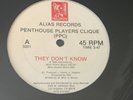 penthouse players clique.    They don’t know/Droppen bombs