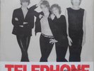 TELEPHONE CRACHE TON VENIN LP 1979 pochette avec le groupe nu   Cellophané