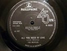 The Beatles All you need is love/ Baby youre a rich man RARE NO TV REFERENCE...