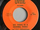 TSU TORONADOES-My Thing Is A Moving Thing 45 OVIDE Rare Texas Soul