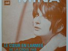 MINA: Le coeur en larmes   PATHE 1969   CANTA IN FRANCESE