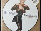 MADONNA WHO'S THAT GIRL PICTURE DISC 1987.MINT.