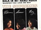SUPREMES - BACK IN MY ARMS AGAIN - MOTOWN  -  VG++  CONDITION - WITH PIC SLEEVE
