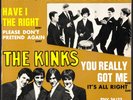 THE HONEYCOMBS / THE KINKS - 1964 France EP 45 tours Vogue PNV. 24122