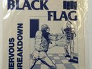 BLACK FLAG NERVOUS BREAKDOWN SST 001 RECORDS PUNK  PETTIBON ART COVER 1990 EP US