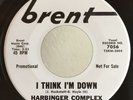 Garage PROMO 45 Harbinger Complex I Think I'm Down on Brent HEAR M-
