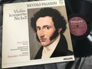 PAGANINI Violin Concerto 1&2 IVRY GITLIS Wislocki ED1 PHILIPS STEREO MAROON DXY