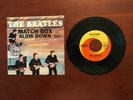 ORIGINAL VINTAGE 45 RPM RECORD THE BEATLES SLOW DOWN MATCHBOX W/ PICTURE SLEEVE