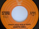 ANNETTE SNELL It's All Over Now / Promises Should Never Be Broken VG+/EX