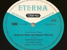 DAVID OISTRAKH violin concerto MEYER 1stPress 1966 blue/white ETERNA STEREO MINT