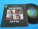 MEGA  RARE FRENCH SP THE BEATLES LET IT BE TYPE  NA SACEM VOIR PHOTOS