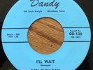DAN DUNAGAN I'll Wait 45 on Dandy Texas moody garage GREAT  HEAR