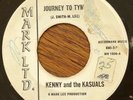 KENNY & THE KASUALS Journey To Tyme 45 on Mark Ltd Texas garage classic HEAR