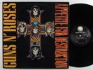 GUNS N' ROSES Appetite For Destruction GEFFEN LP VG+  