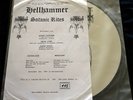 HELLHAMMER SATANIC RITES Limited Edition, Numbered, Picture Disc, Reissue LP