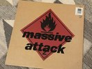 RARE Massive Attack Blue Lines First Issue Vinyl Album With Inner