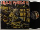 IRON MAIDEN Piece Of Mind CAPITOL LP VG++ promo  