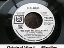 ? LEN WADE promo 'The Night The Angels Cried' ORIGINAL northern soul 45