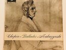 UK COLUMBIA  B/S SAX 2509 ED1 LP MALCUZYNSKI CHOPIN THE FOUR BALLADES EX+