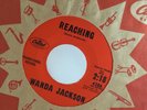 WANDA JACKSON Reaching / I'd Rather Have You PROMO 45 NEAR MINT