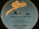 MICHAEL JACKSON:Who Is It? RARE Aussie/OZ 4 track PROMO 12