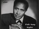 ABNER JAY: Folk Song Stylist LP (re, insert & photo, close to M-) Blues & R&B