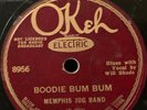 MEMPHIS JUG BAND Boogie Bum Bum / Tear it Down Red Slats and All OKEH 8956 HEAR