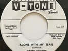 BOBBY BENNETT rare Alone With My Tears r&b northern soul promo 45 LISTEN