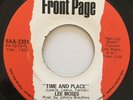 LEE MOSES rare Time And Place northern soul funk Front Page 45 HEAR