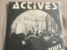 Actives - Riot Ep 7” 1st Press Vinyl Punk GBH Discharge Adicts